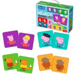 Gra pamięciowa Memos Świnka Peppa dla dzieci Trefl classic & plus