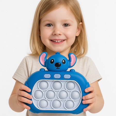 Zabawka zręcznościowa antystresowa dla dzieci POP IT POPIT STITCH gra elektroniczna sensoryczna