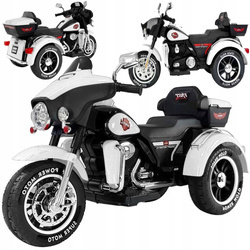 Duży motocykl elektryczny motor na akumulator dla dzieci dwa silniki ABM-5288