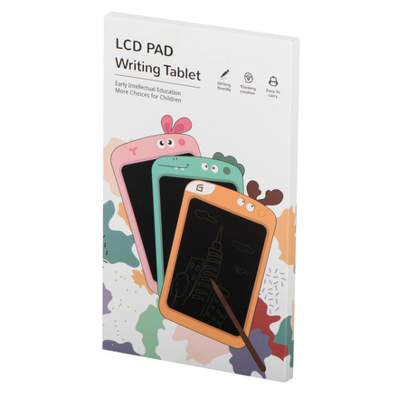 Tablet graficzny z rysikiem dla dzieci Tablica do rysowania Króliczek różowy LCD