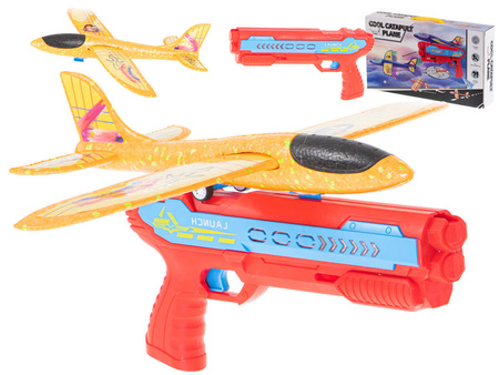 Automatyczna wyrzutnia styropianowych samolotów czerw-pom