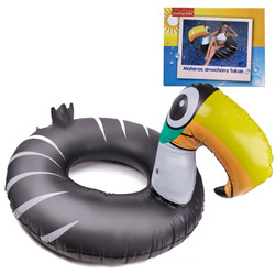 Dmuchane koło do pływania materac Tukan 114cm