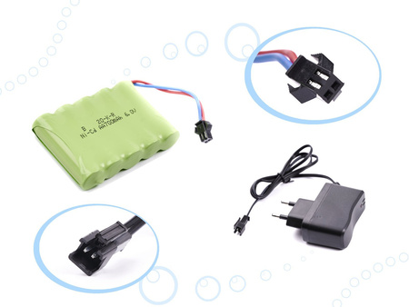 Duży samochód zdalnie sterowany Rock Crawler Pick-up Auto RC 1:14 4WD czerwony