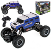 Duży samochód zdalnie sterowny dla dzieci Rock Crawler Hummer Auto RC 1:20 4WD granatowy