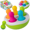 Kolorowe Wańki Wstańki SpinnyPins Sorter kształtów dla dzieci Fat Brain Toys FA248-1