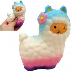 Zabawka antystresowa gniotek squishy dla dzieci piankowa alpaka