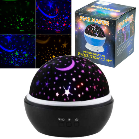 Projektor gwiazdy + morska głębia - lampka nocna dla dziecka