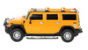 Zdalnie sterowany szybki samochód RC Hummer z efektami świetlnymi 1:24 żółty
