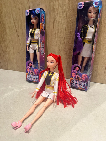 Laleczki z muzyką lalki Kpop Demon Hunters k-popowe łowczynie demonów zestaw Rumi Zoey Mira stroje piosenka Golden