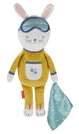 Króliczek Usypianka i Trener snu „Zaśnij ze mną” przytulanka dla dzieci FISHER-PRICE GMN58