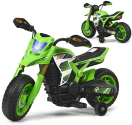 Duży motocykl elektryczny Motor na akumulator dla dzieci TR1909 zielony