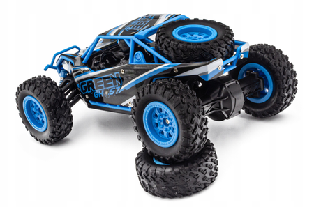 Duży samochód zdalnie sterowany Desert Truck Auto RC Buggy 1:24 2,4GHz niebieski