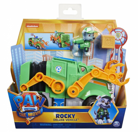 Psi Patrol Pojazdy Bohaterów Delux Rocky figurka