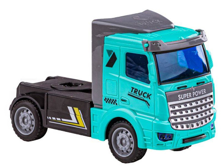 Tir ciężarówka z przyczepą zabawkowy kontener dla dzieci 1:48