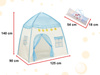 Składany namiot Domek do zabawy - niebieski