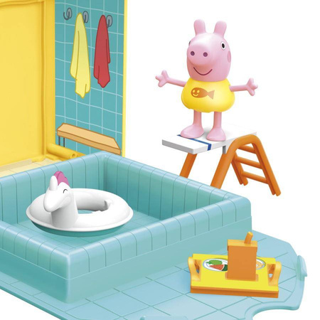 Świnka Peppa Zestaw z figurką - Basen +akcesoria