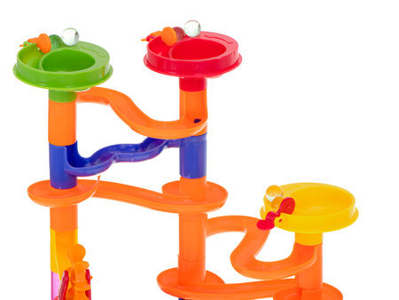 Zjeżdżalnia Tor kulkowy Labirynt 74el. Marble