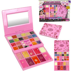 Zestaw piękności do makijażu dla dzieci paletka cienie błyszczyki szminki