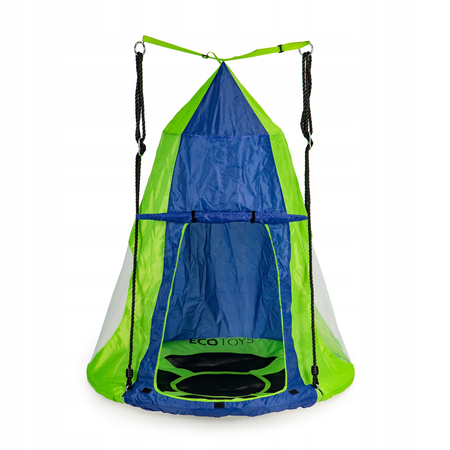 Namiot ochronny na huśtawkę bocianie gniazdo dla dzieci Domek ogrodowy ECOTOYS B-TNT01 BLUE