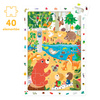 CzuCzu Puzzle obserwacyjne  - Las 40 elementów