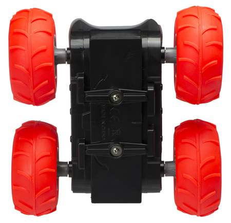 Samochód zdalnie sterowany RC Stunt Car Supermount Auto na pilota dla dzieci czerwony
