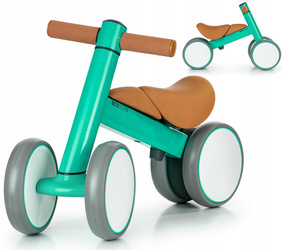 Rower rowerek biegowy dla dzieci chodzik jeździk zielony Ecotoys LC-V1309 GREEN