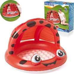 Dmuchany brodzik basen czerwona żabka dla dzieci Bestway