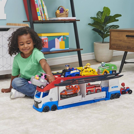 Zestaw pojazd ratunkowy Psi Patrol Patrolowiec i Rydel z quadem dla dzieci Spin Master