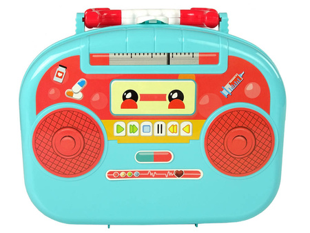 Zestaw małego lekarza doktora w walizce dla dzieci 19 elementów