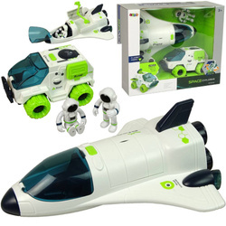 Zestaw kosmiczny rakieta chodzik astronauta kosmos dla dzieci światło dźwięk