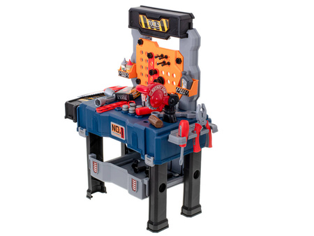 Zestaw małego majsterkowicza walizka warsztat z narzędziami dla dzieci 65 el