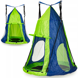 Namiot ochronny na huśtawkę bocianie gniazdo dla dzieci Domek ogrodowy ECOTOYS B-TNT01 GREEN