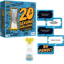 Gra rodzinna towarzyska 20 sekund wyzwanie Trefl