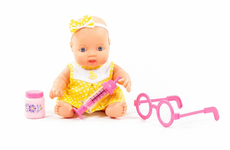 Lalka Bobas Lekarz z akcesoriami dla dzieci Opieka nad dzieckiem WADER - POLESIE 78308