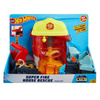 Hot Wheels Tor City - Remiza strażacka + samochodzik