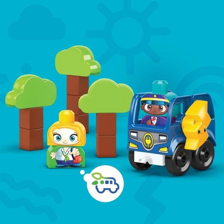 Mega Bloks Green Town - Ekoautobus  elementów