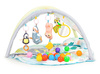 Interaktywna duża mata edukacyjna dla dzieci z piłkami Zwierzątka 5 zawieszek