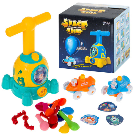 Zestaw aerodymnamiczna wyrzutnia autek na balony Kapsuła