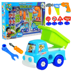 Zestaw pojazdów do rozkręcania dla dzieci Zabawkowe samochody narzędzia