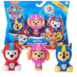 Psi Patrol Figurki piesków do kąpieli 3szt Spin Master