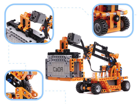 Sterowany transpotrter RC Klocki CADA 634el C71002W