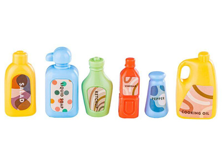 Multifunkcyjna kuchnia dla dzieci światło dźwięk naczynia jedzenie turkusowa