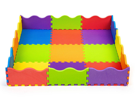 Gruba mata edukacyjna dla dzieci Piankowe puzzle Dywanik do pokoju dziecięcego Suchy basen ECOTOYS