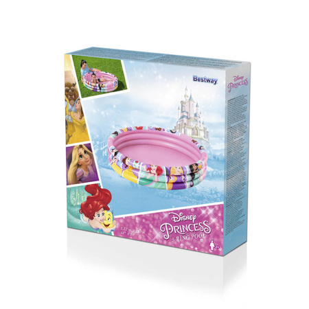 Dmuchany basen ogrodowy dla dzieci Księżniczki Disney Bestway 122x25 cm