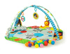 Wielofunkcyjna duża mata edukacyjna dla dzieci Kojec z piłkami Zwierzęta 3w1