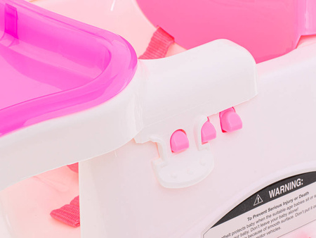 Krzesełko 2w1 stolik interaktywny z muzyką różowy