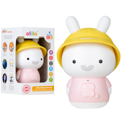 Interaktywny króliczek Alilo Baby Bunny G9S+ Odtwarzacz MP3 Lampka nocna różowy Nowa wersja