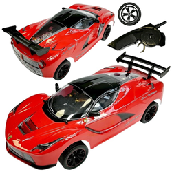 Duży samochód sportowy zdalnie sterowany 1:10 2,4GHz Auto RC czerwony