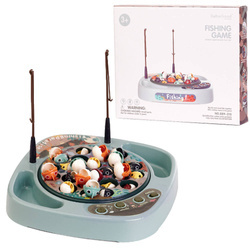 Gra rodzinna Łowienie rybek + akcesoria niebieskie