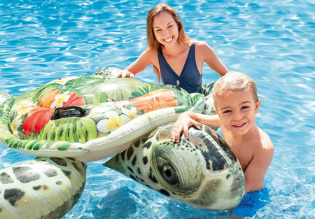 Dmuchany materac plażowy żółw morski 57555 INTEX
